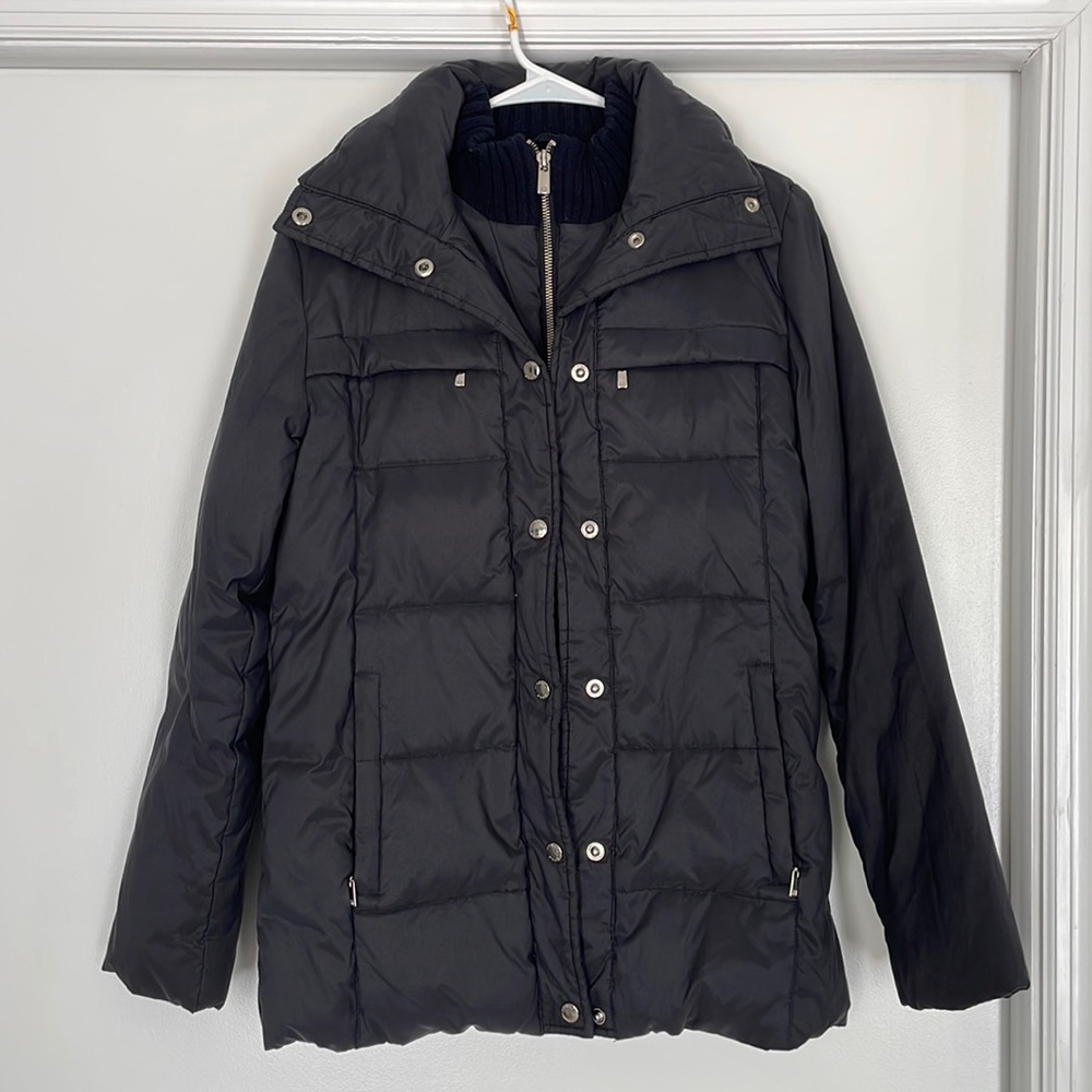 Black Down Jacket / Michael Kors / Size S